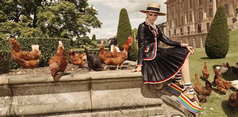 Gucci Takes Over an English Manor for Its Cruise 2017 Ad 